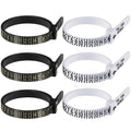 6pcs Ring Sizer Measuring Set Reusable Finger Size Gauge Measure Tool Jewelry Sizing Tools US Rings Size Jewelry Accessory Tools