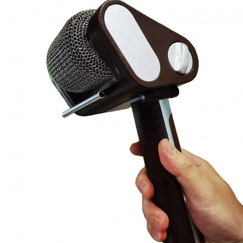 Electric Stainless Steel Roller Bbq Grill Cleaner Brush Rechargeable Washable Portable