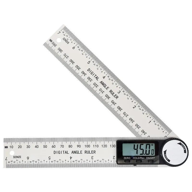 Digital Angle Detector Scale High Accuracy Level Gauge Measuring Tool 2 in 1 Multifunction Tools  For Woodworking Crafting