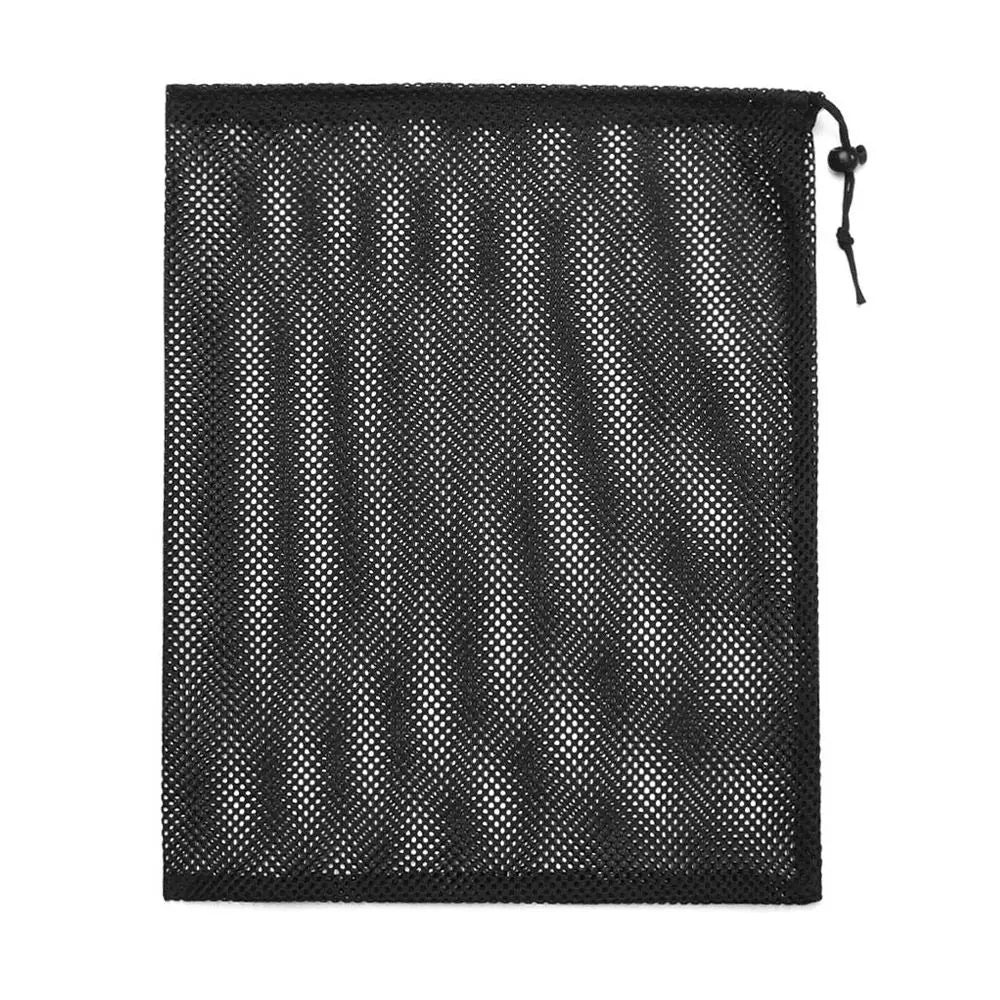 Multi Purpose Home Travel Outdoor Activity Pouch Laundry Bag Durable Nylon Mesh Drawstring Storage Pouch Bag