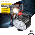 Cycling Bicycle Front Rear Light Set Bike Rechargeable Headlight Light MTB Waterproof Taillight LED Lantern Bicycle Accessories
