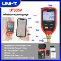 Professional UT336V Wireless Vacuum Gauge With LED Alarm IP54 Waterproof 8000 Data Storage for HVAC Refrigeration APP Alarm