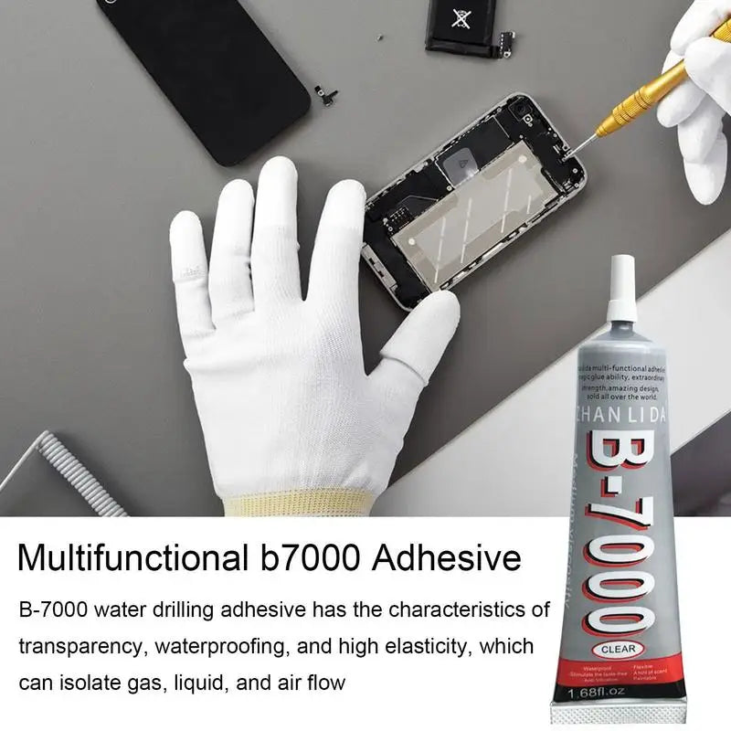 1PC B7000 Liquid Glue Clear Contact Phone Repair Adhesive Multipurpose Diy Glue With Precision Applicator Tip 15/25/50/110ML