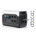 CTOLITY 2400W 1800W Lifepo4 Battery Outdoor Energy Storage Power Supply Portable Mobile Power Station Solar Generator RV