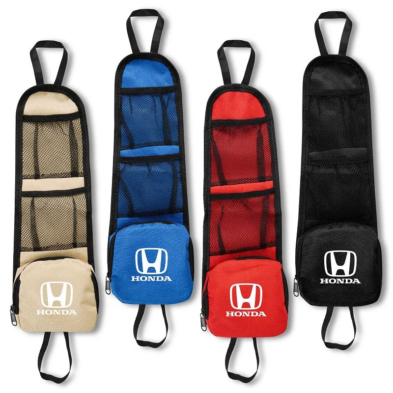 Car Seat Organizer Seat Side Storage Bag Drink Holder For Honda Civic CRV Fit gp5 Jazz Veze Odyssey XR-V adv 350 Car Accessories
