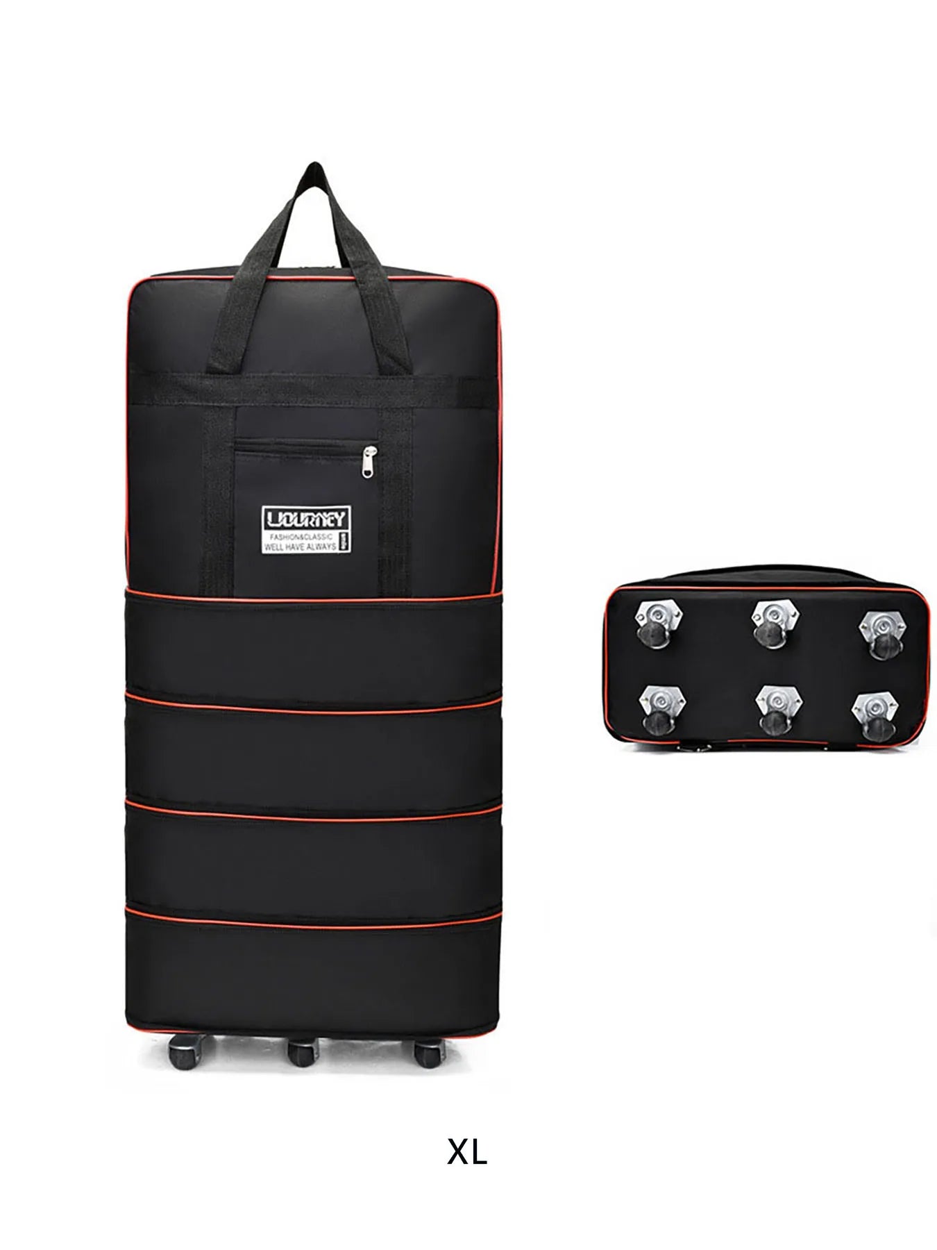 Foldable Duffel Bag for Weekend Trips，Family Travel Luggage Bag，Gift-Ready Weekender Bag，Duffel Bag，Carry-On Bag，Overnight Bag