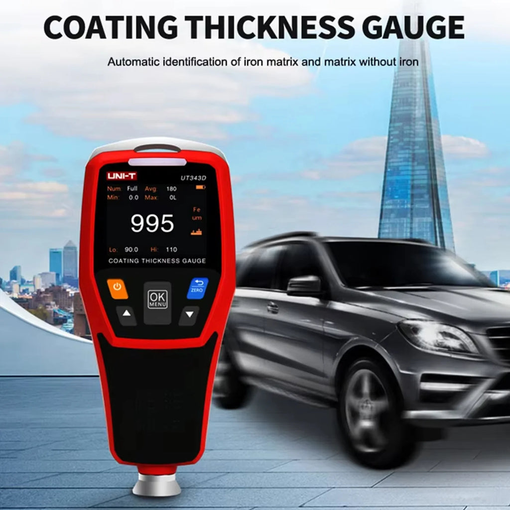 UNI-T UT105+ UT107 PLUS Automotive Multimeter UT673A UT675A Car Battery Tester UT343A UT343D Coating Thickness Gauge Meter