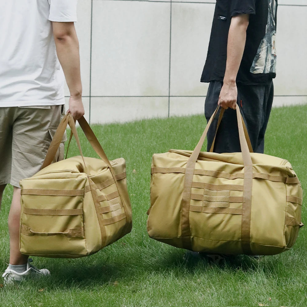 Luggage Duffel Bag Camping Storage Tactical Large Bags Camping Hiking Travel Mountaineering Trip Utility Gym Weekend Dufflel Bag