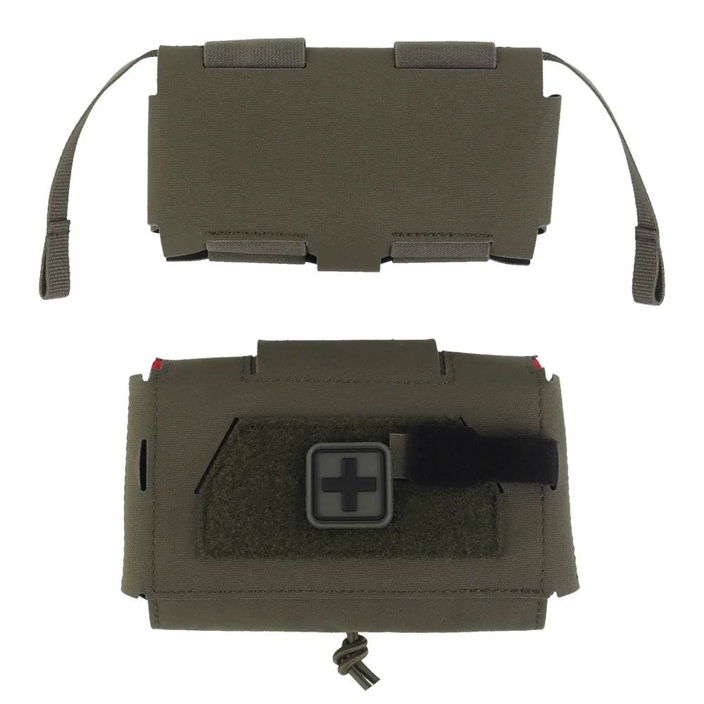 Tactical  MD2 Compact Medical Pouch V3 IFAK First Aid Trauma Kit Outdoors Hunting Camping Patrol Survival Equipment