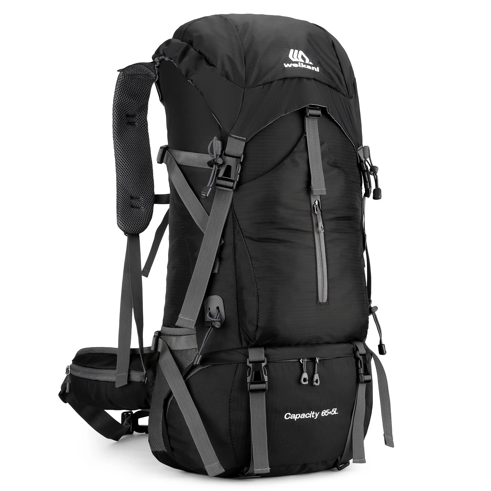 70L Travel Backpack Hiking Backpack Water-resistant Climbing Camping Backpack Travel Daypack with Rain Cover Climbing Bag