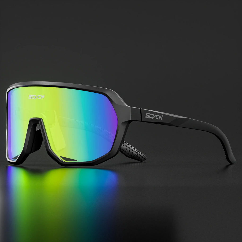 SCVCN UV400 HD Hiking Sports Sunglasses Stylish Outdoor Windproof Glasses Cycling Running and Rock Climbing Driving Sunglasses