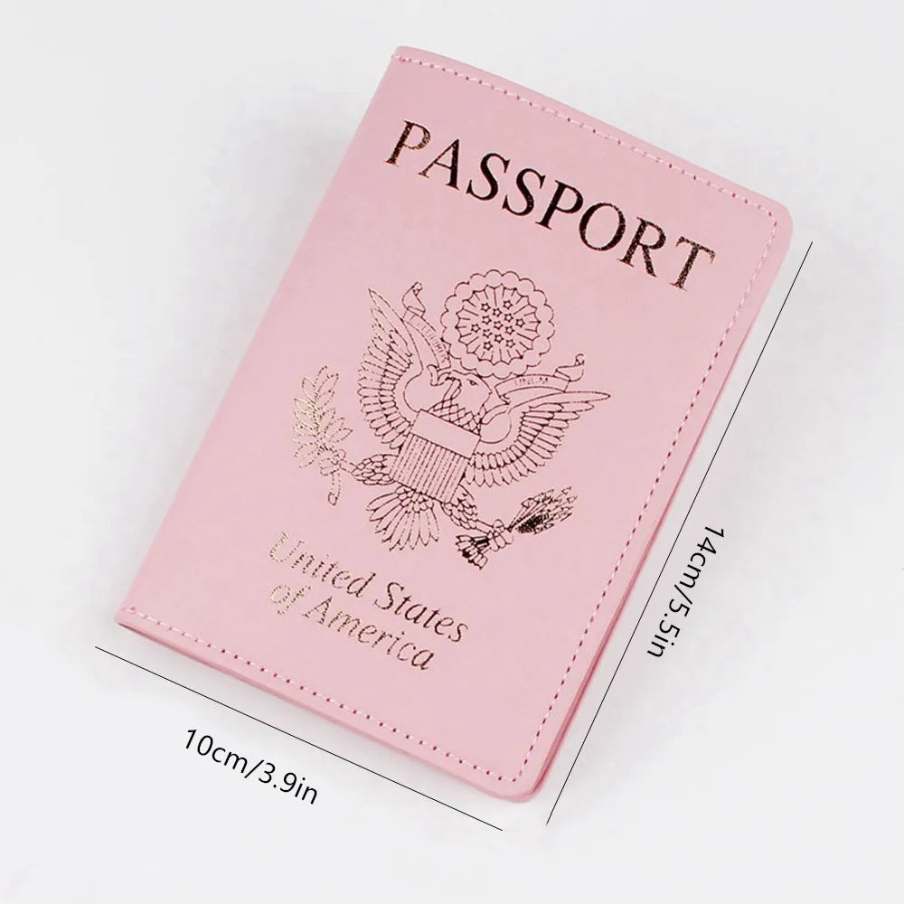 Passport Holder for Travel Essentials Passport Cover Wallet Card Case for Women and Men