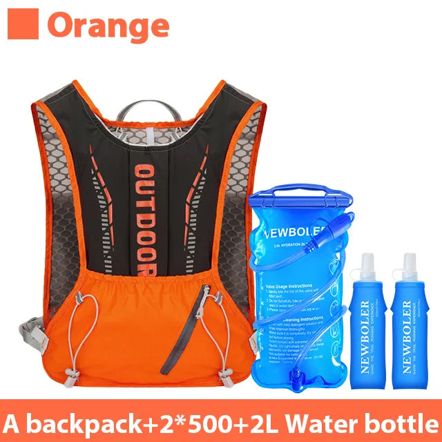 Outdoor Lightweight Backpack Trail Running Backpack Cycling Bag Mountaineering Backpack Hiking Backpack Hydration Backpack