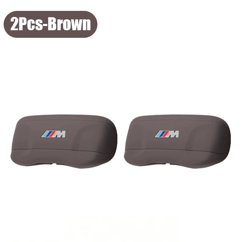 Car Seat Belt Buckle Silicone Protective Cover / Anti-Scratch Sleeve Stickers For BMW G80 G06 G07 G42 G14 G15 G16 F82 F20 F21 F8