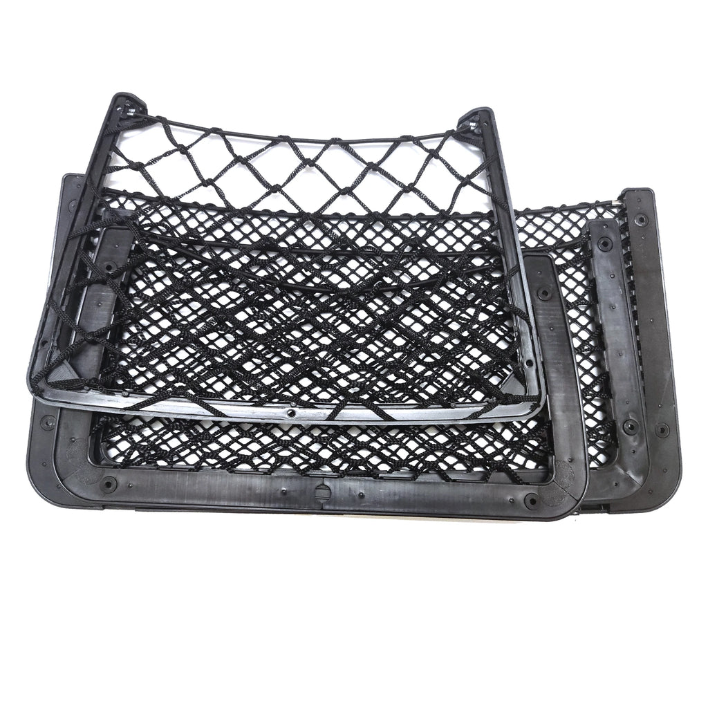 Black Multi Size Car Organizer Net Pocket Car Net Bag Phone Holder Rack Storage Mesh For Car Caravan Motorhome 42x21cm 36x18cm