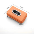 Car Mounted Tissue Box Drawer Box Creative Car Armrest Box Backrest Hanging Multifunctional Sun Visor Four-color Tissue Bag