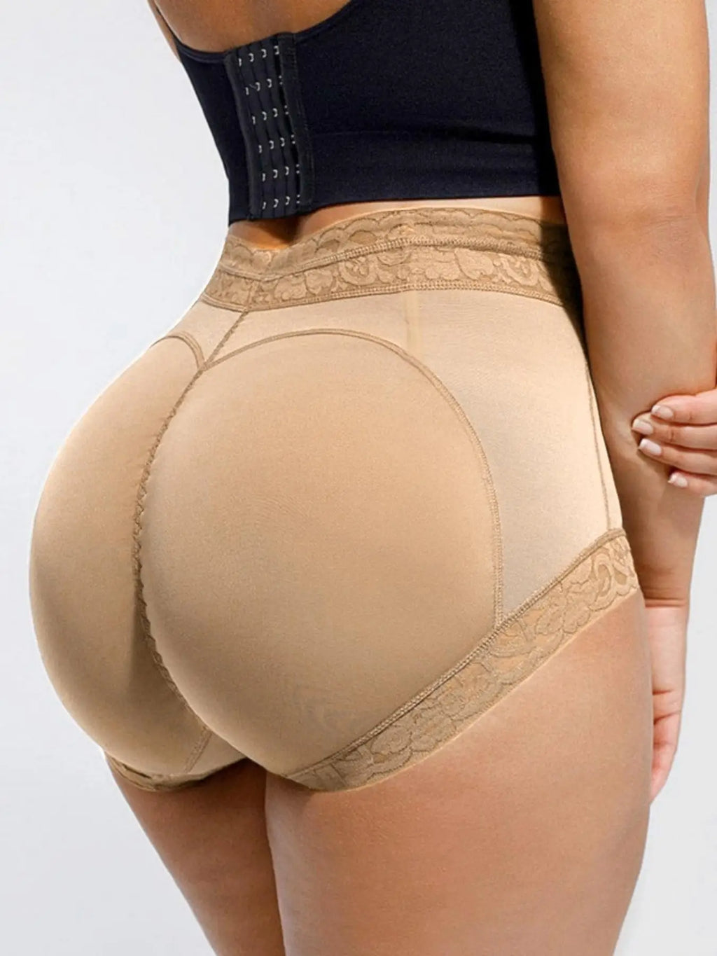 Women's Bodysuit Tummy Control Butt Lifting Shapewear Shorts Natural Look Booty Lift Slimming Underwear Fitness Body Shaper