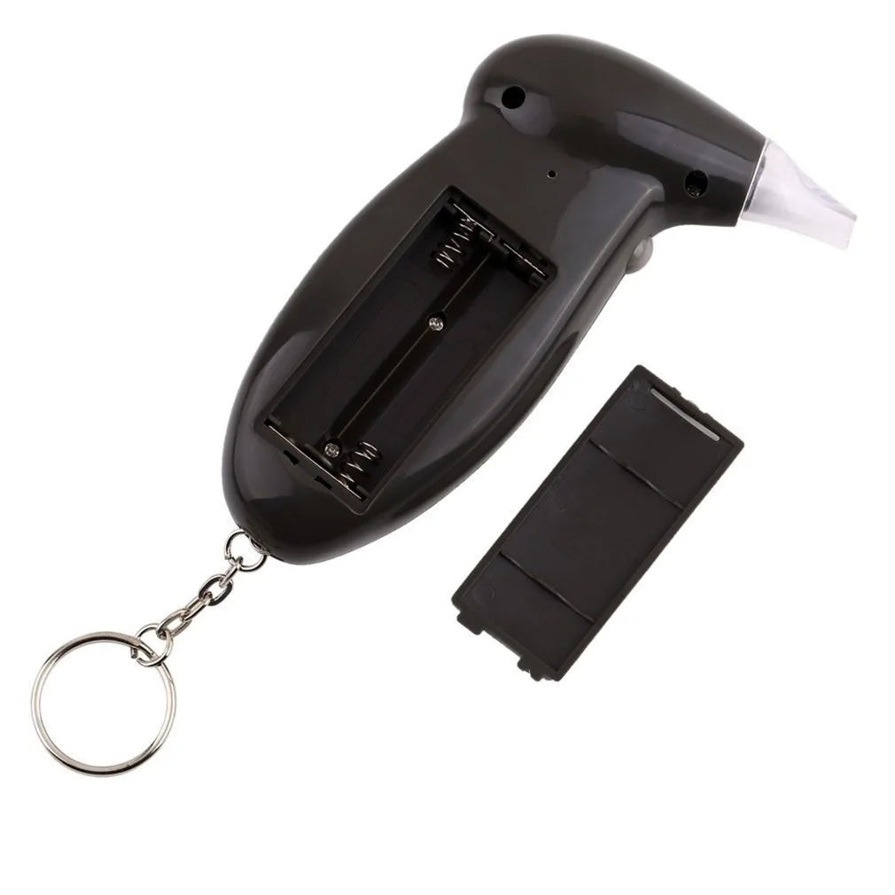 New Digital Alcohol Detector Breathalyzer Police Alcotest Handheld Alcohol Breath Tester Without Battery Inside