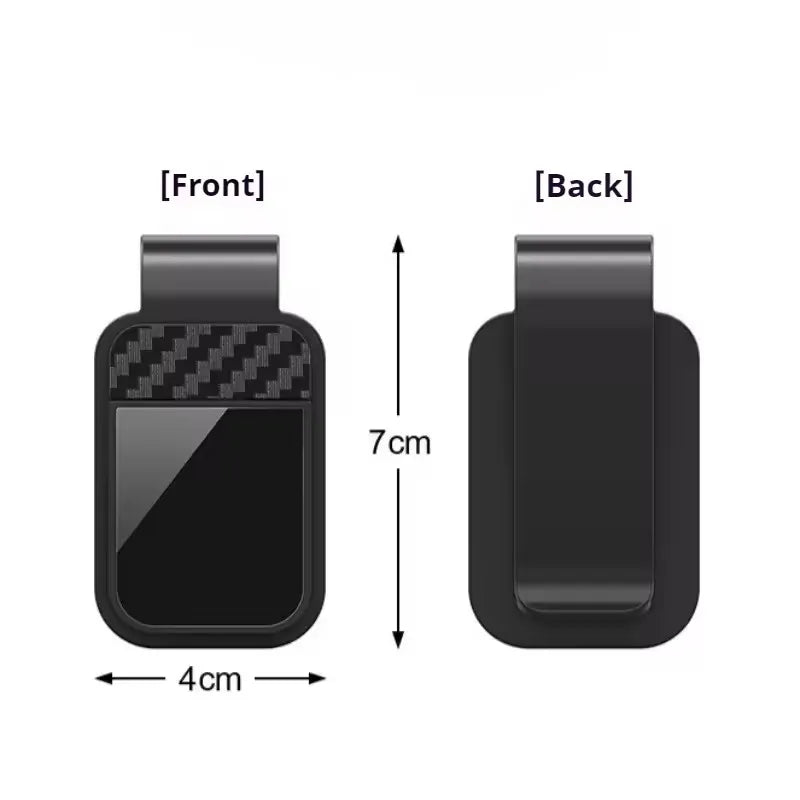 Car Interior Accessories Car Sunglasses Clip Sun Visor Glasses Holder Card Ticket Holder Stable Storage Clips Eyeglasses Hanger