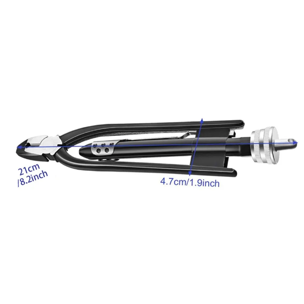 6 Inch Aviation Fuse Pliers One-Way Wire Twister Safety Locking Pliers With 7.5/15m Fuse Safety Wire Twisting Plier
