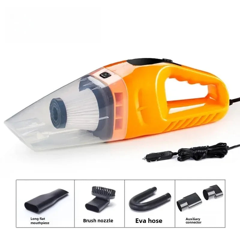 Portable High Power Wet & Dry Vacuum Cleaner Handheld Cleaning Tool for Car Motorcycle Household