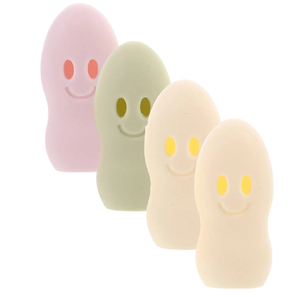 4Pcs Silicone Toothbrush Covers Travel Friendly Flexible Washable Soft Protective Case for Home Office School Camping Outdoor