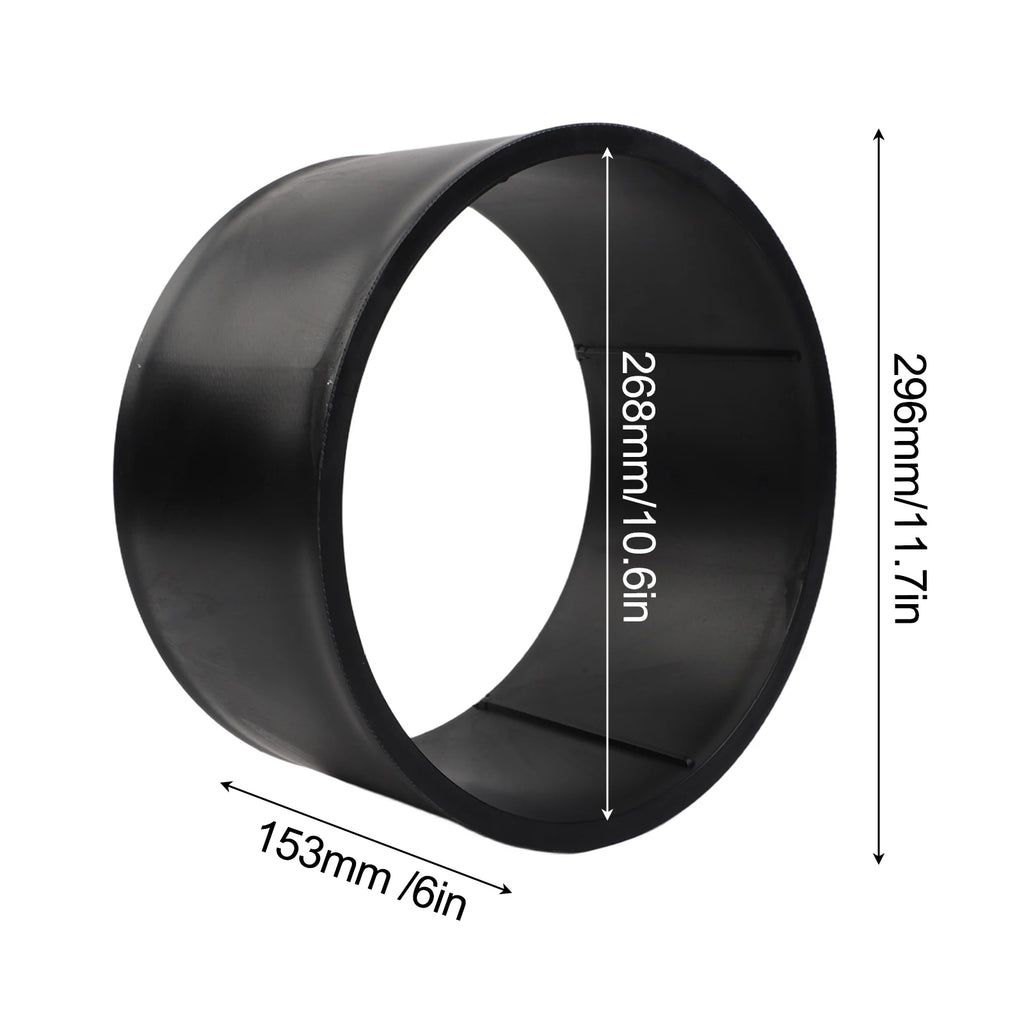 11x7 105 PVC Tire Sleeve for Go Karts and Drift Trikes with Enhanced Drift Control and Reliable Tire Attachment