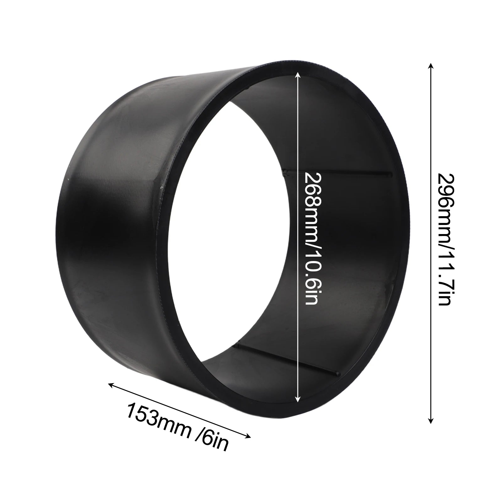 11x7 105 PVC Tire Sleeve for Go Karts and Drift Trikes with Enhanced Drift Control and Reliable Tire Attachment