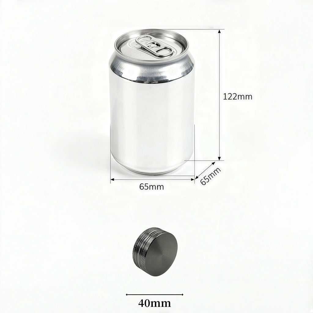 11-Color 40mm Manual Grinder - Dual-Layer Fast Grinding with Diamond Teeth, Portable Design，The best Smoking accessories