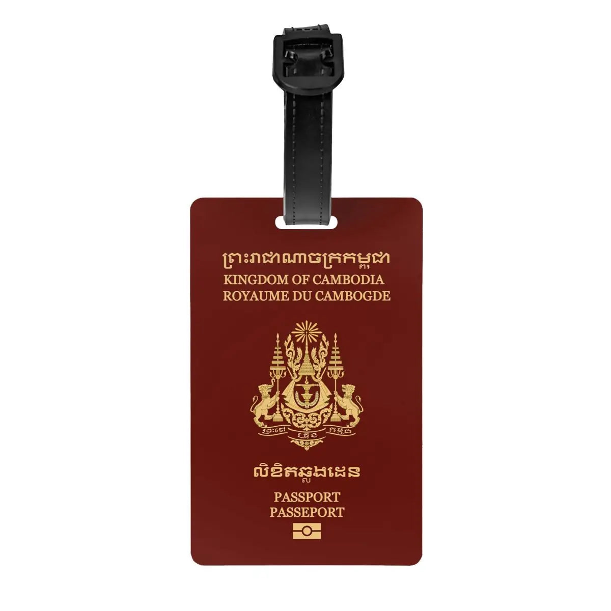 Custom Bahrain Passport Luggage Tag Privacy Protection Baggage Tags Travel Bag Labels Suitcase