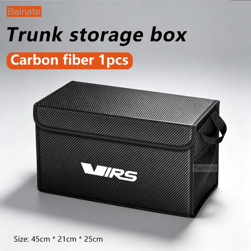 Car Trunk Foldable Storage Box, For Skoda VRS Kodiaq Superb Octavia Karoq, Multi-Functional Folding Interior Storage Accessories