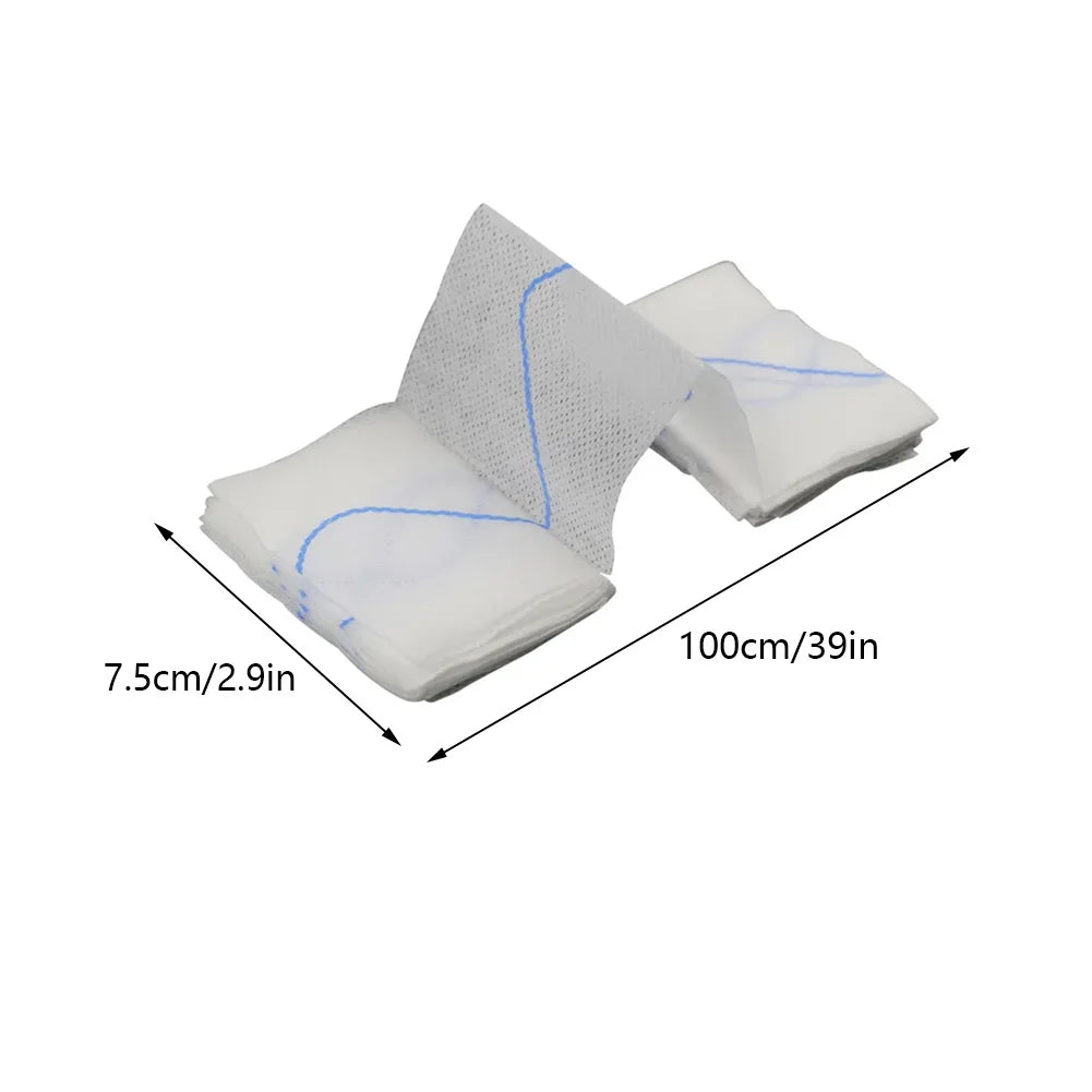 Kaolin Hemostatic Z-Fold Gauze Soluble Trauma Dressing Tactical IFAK Emergency First Aid Wound Care Supplies multiple sizes