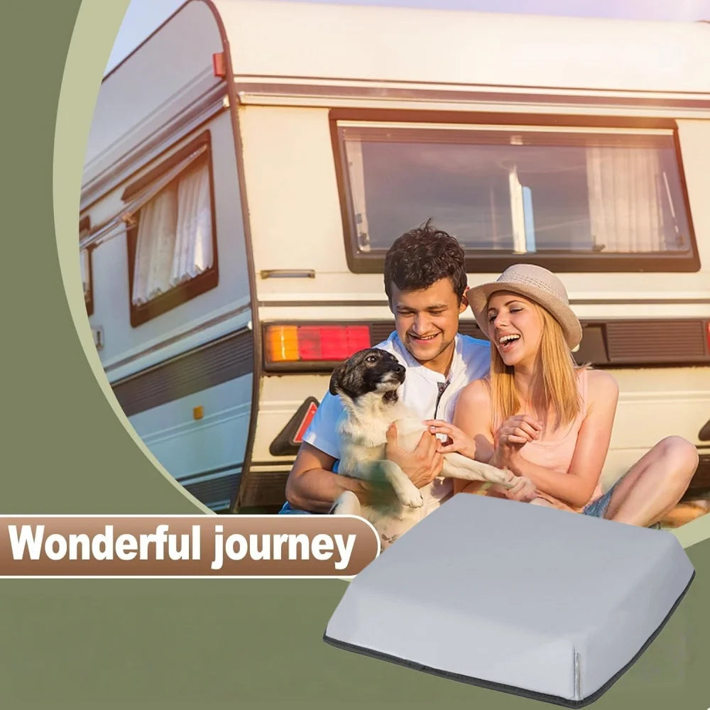 RV Roof Vent Thermal Insulation Cover for Dometic Midi Heki Trailer Thickened Hail Rain Vent Fan Motorhome Sunshade Accessories