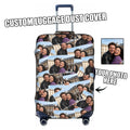 Custom Customize Logo Luggage Cover Elastic Your Design Here Travel Suitcase Protective Covers Suit For 18-32 inch