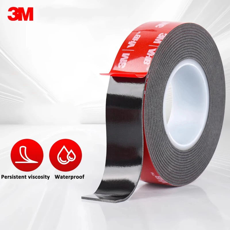3M Double-Sided Adhesive Tape 5952 Strong Seamless Vhb Tape High Viscosity High Temperature Resistant Car Black Foam 3M Tape