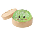 Glitter Dumpling Squishy with Box Mini Dumplings Sensory Squeeze Toy for Stress Relief Random Color Cute