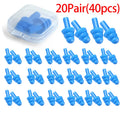 20/1Pair Ear Plugs Sleeping Noise Cancelling Reusable Silicone Sound Block Earplugs Summer Waterproof Swimming Ear Plug With Box