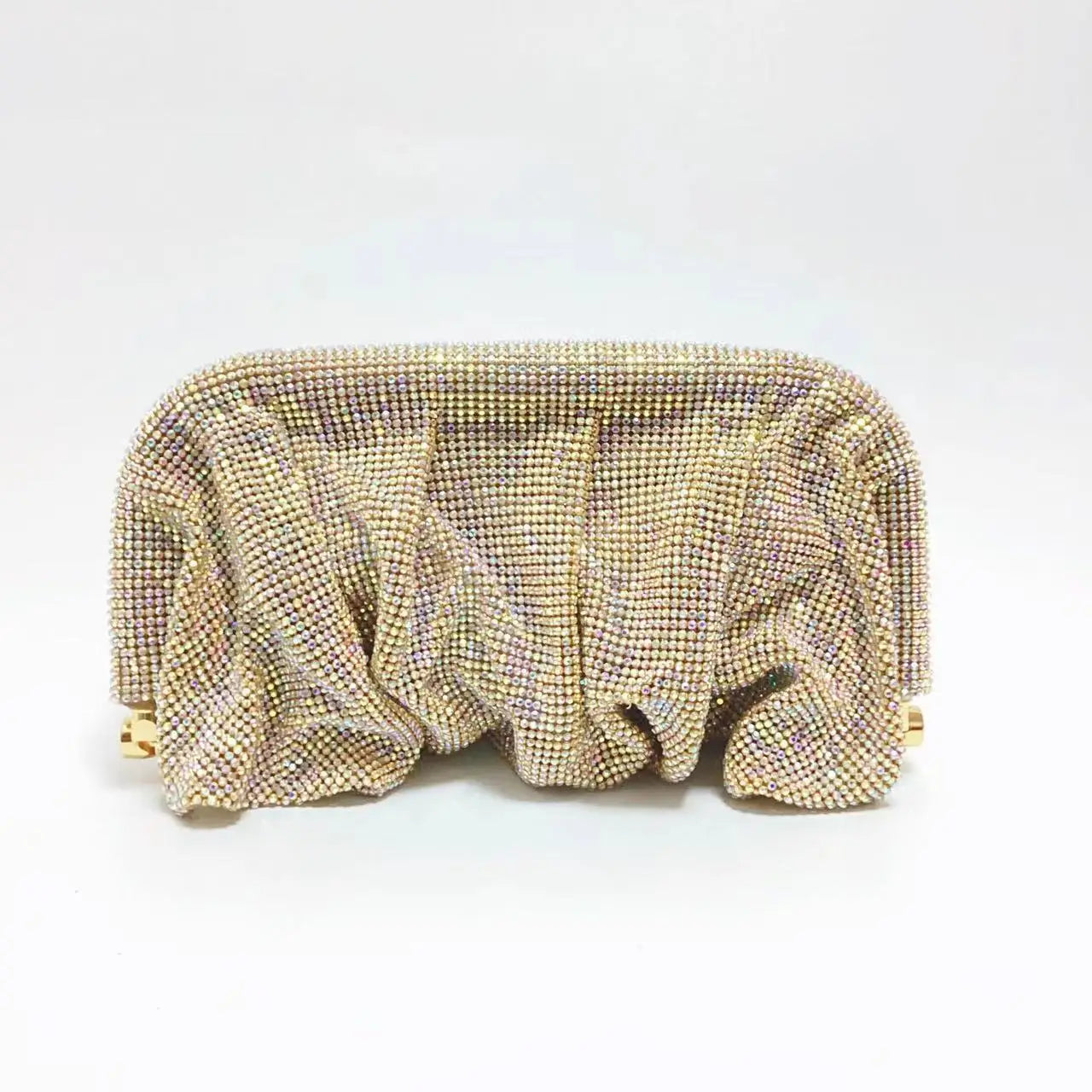 Wedding Party Clutch Purse Glitter Shiny Rhinestone Diamond Evening Bag Luxury Designer Women's Handbag Shoulder Crossbody Bag