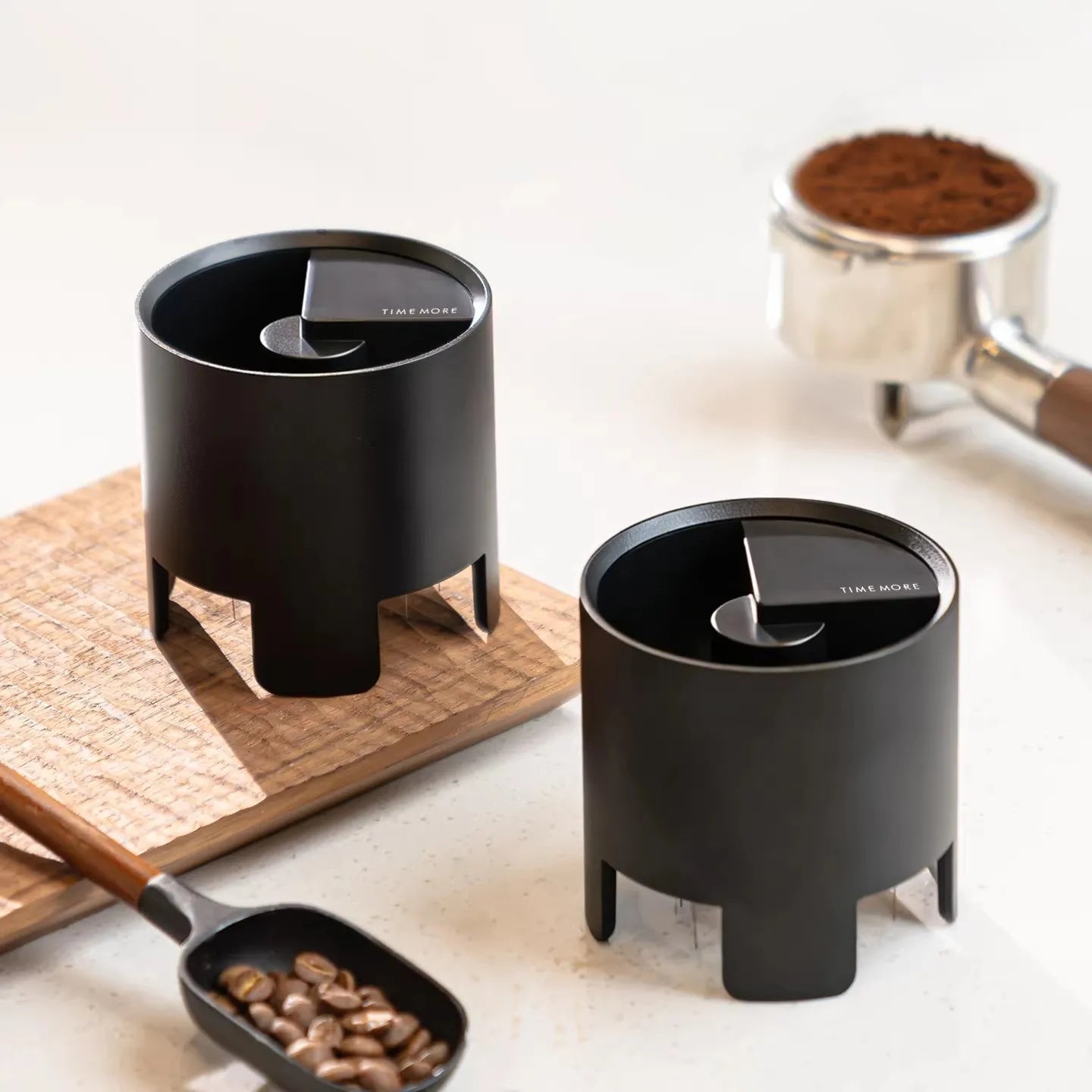 Hot Sales TIMEMORE Electric Needle Espresso Distributor For 58mm Auto Rotating Stable Uniform Extraction Coffee Distributor Gift