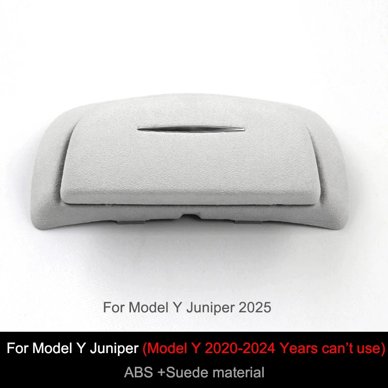 Car Glasses Holder Case Sunglasses Storage Box for Tesla Model 3 Model Y Auto Interior Accessories 2017-2025 Glasses Case