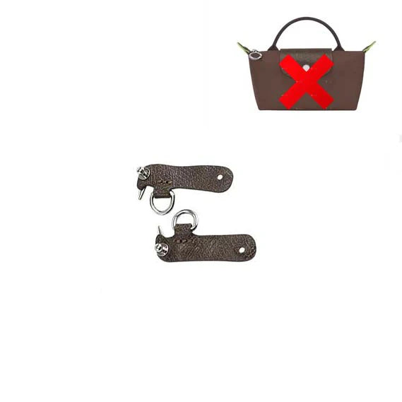 Leather Replacement Crossbody Bag Strap For Longchamp Mini Bag Shoulder Strap Without Punching Modification Bag Accessories