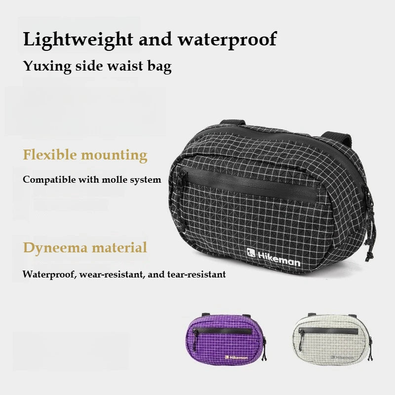 Dyneema Organizer Bag Outdoor Waterproof EDC Tool Storage Pouch Waist Pack Multifunctional for Camping Hiking Tactical Gear
