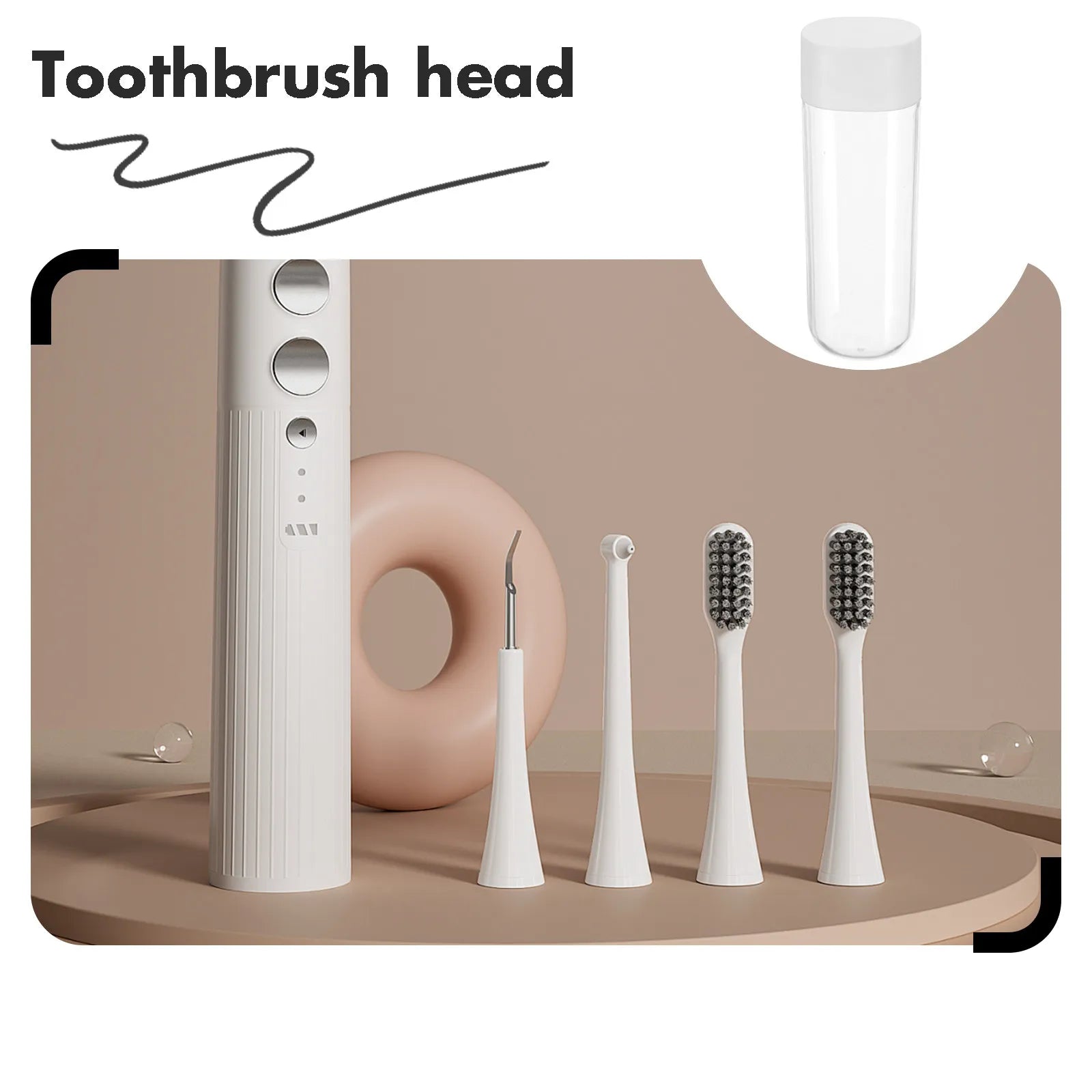 Electric Toothbrush Head Storage Box Portable Travel Case Toothbrush Protector Cover Small Packing Box Brush Head Holder