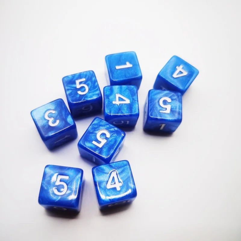 D6 DND  Dice Role 6 Faces Dice Games Set for Dungeons and Dragons RPG MTG Role Playing Table Games