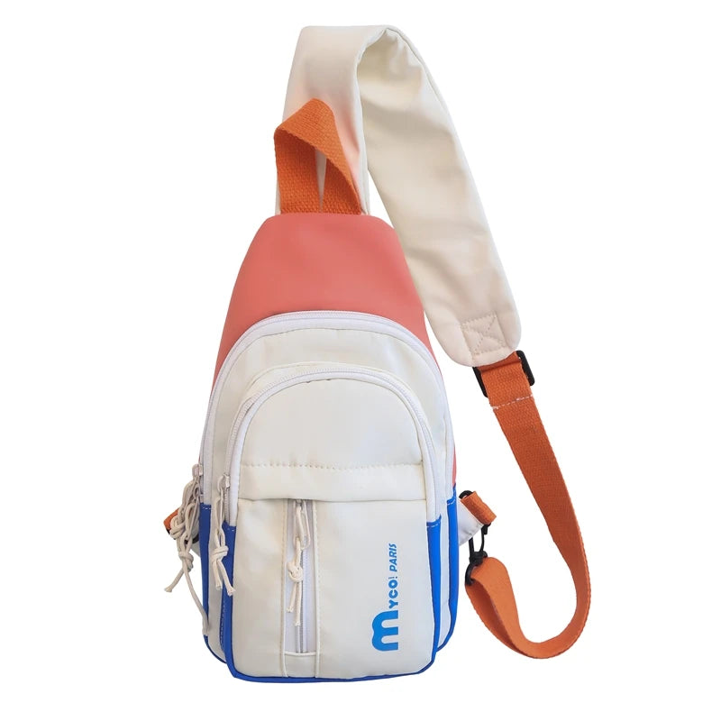 Chest Bag Women's Sports Style Design Niche Men's Trendy Brand Waterproof Outdoor Fashion Shoulder Crossbody Bag