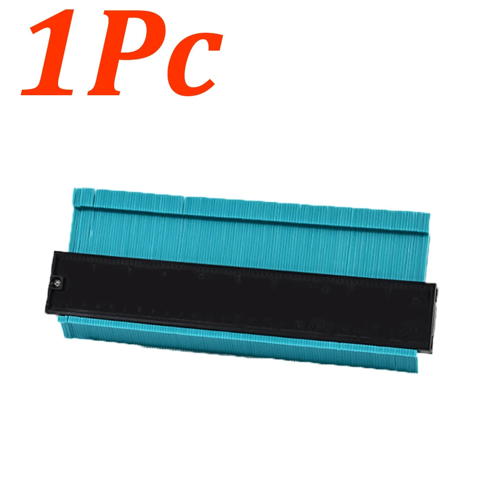 3-1Pcs Shape Contour Gauge Duplicator Measuring Ceramic Tile Carpet Cutting Template Profile Angle Ruler Contour Copier Woodwork
