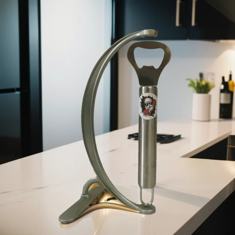 Magnetic Levitation Bottle Opener, Stands Upright Without Falling, Does Not Use Electricity, Creative Bottle Opener Decoration. Stainless Steel Bottle Opener