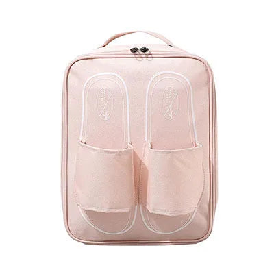 Portable Travel Shoe Bag Slippers Sorting Bag Wardrobe Organizers Multifunction Travel Accessories Shoe Organizer Storage Bag