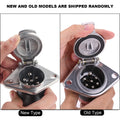 1PC Universal 24V 7 Pin Trailer Plug and Socket Type N Standard Connector Adapter Socket for Heavy Duty Truck Trailer Wiring