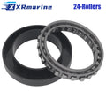 24 Rollers Supercharger Clutch One Way Bearing 6S5-17800-10 for Yamaha 1800 FX-SHO FZR FZS SVHO Engine 6ET-17800-00-00